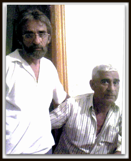 с братом Сулейманом 2006