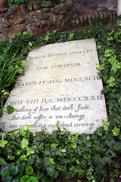 Grave of Percy Bysshe Shelley - Rome